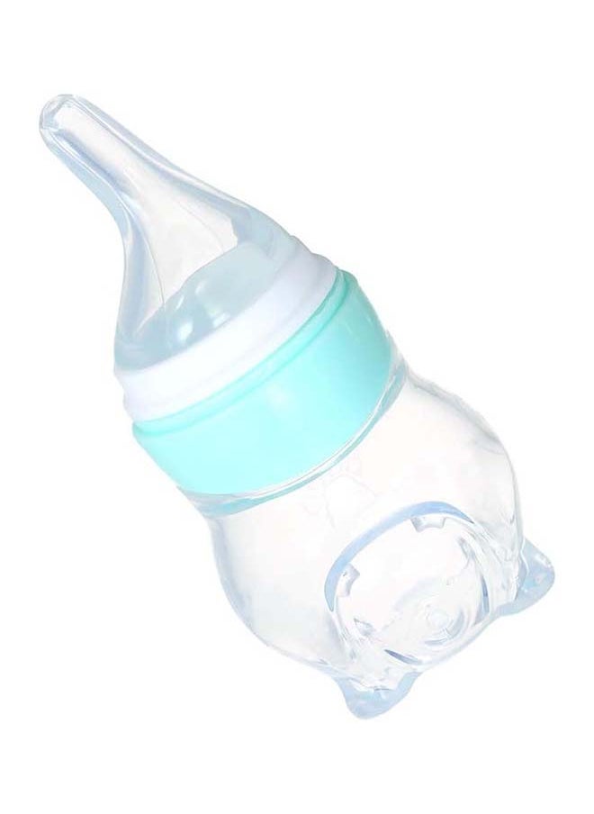 Little Angel 3 In 1 Baby Anti Choking Silicone Medicine Feeder - Blue  - Image 2