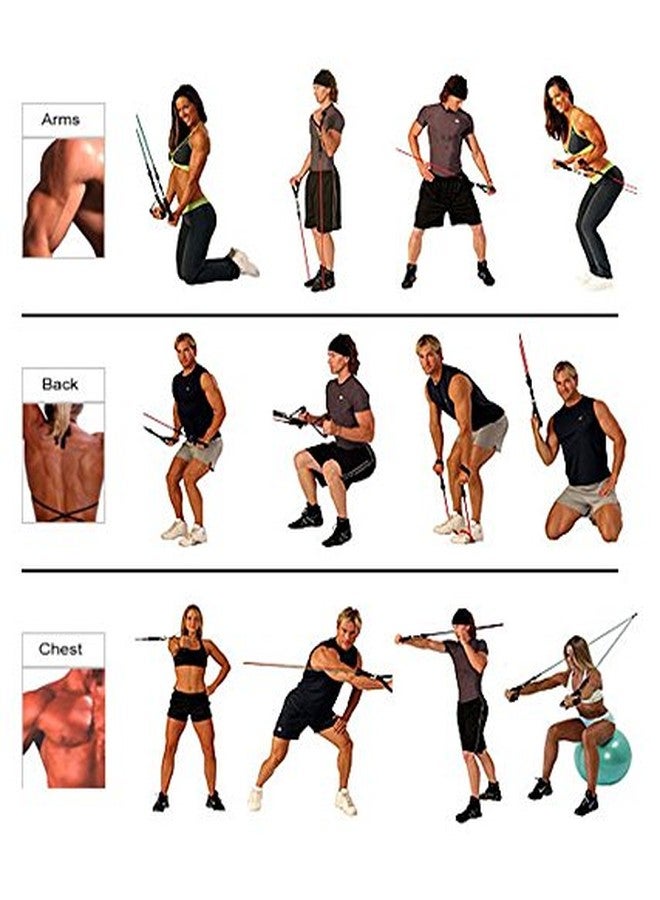 Kobo Light Resistance Toning Tube Exercise & Fitness - Image 3