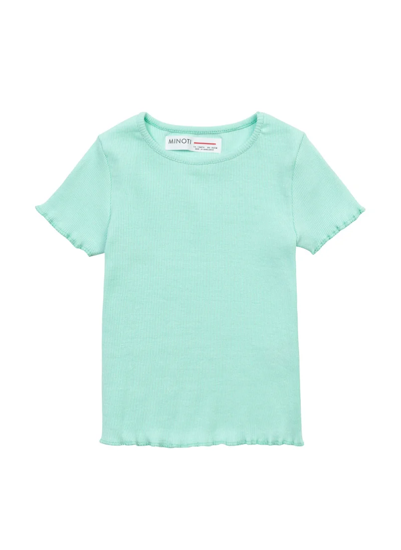 MINOTI Kids Boys  Ribbed T-shirt