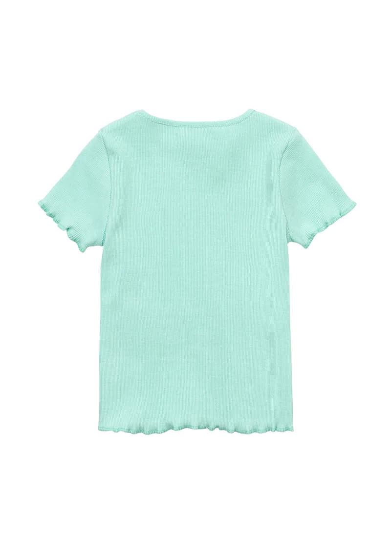MINOTI Kids Boys  Ribbed T-shirt