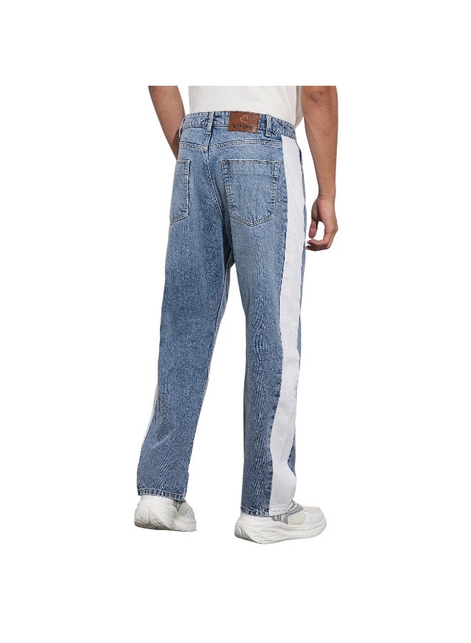 Being Human جينز رجالي متوسط اللون بتصميم مضاد للملاءمة - Image 3