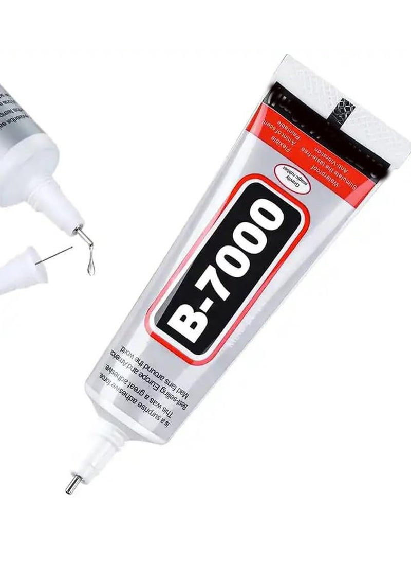 B-7000 Super Glue 50ml – Industrial-Strength Adhesive for Rhinestones, Crafts, Clothing, Shoes, Fabric, Jewelry, Electronics, Wood, Rubber, and Leather  - Image 1