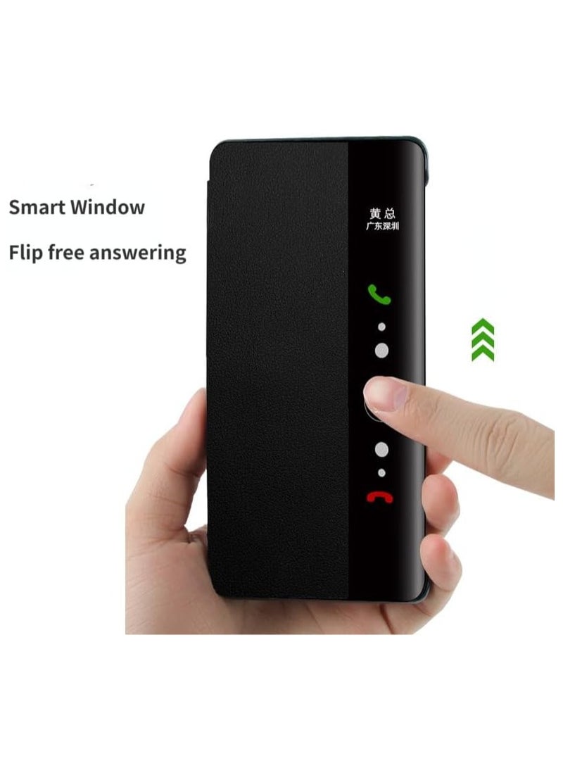 Honor Magic 6 RSR Case Premium Smart View Window Leather Phone Case Ultra Thin Full Cover For Magic 6 RSR - Image 4