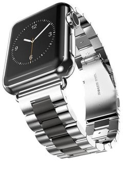 Metal Bands Compatible with Apple Watch Band 41mm, Stainless Steel Magnetic Absorption Strap, Wristband for iWatch Band for Apple Watch Series 7/