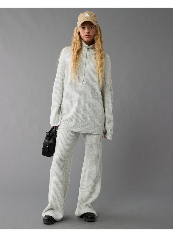 American Eagle - AE Oversized Quarter-Zip Sweater - Image 1