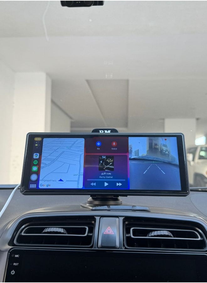 Roadmaster - RM-10 10.26" wireless Carplay Android Auto display 2K+1080P camera with ADAS - Image 1