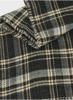 ELLA Check Pattern Light Winter Scarf  - Image 2