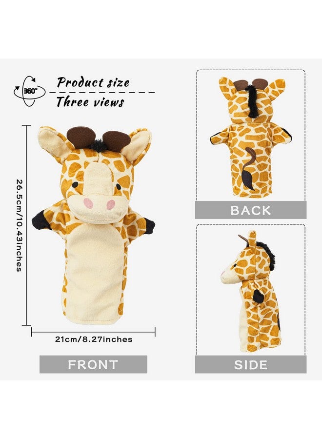 Yolococa Hand Puppets Animal Hand Party Toy for Kids, Soft Plush Puppet, 5 Pack - Image 4