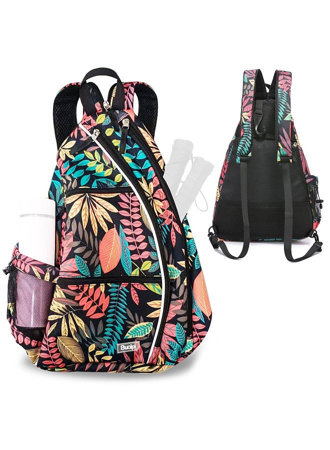 Generic Pickleball Backpack Adjustable Sling Bag Tennis Racket Bag for Pickleball Tennis Badminton - Image 1