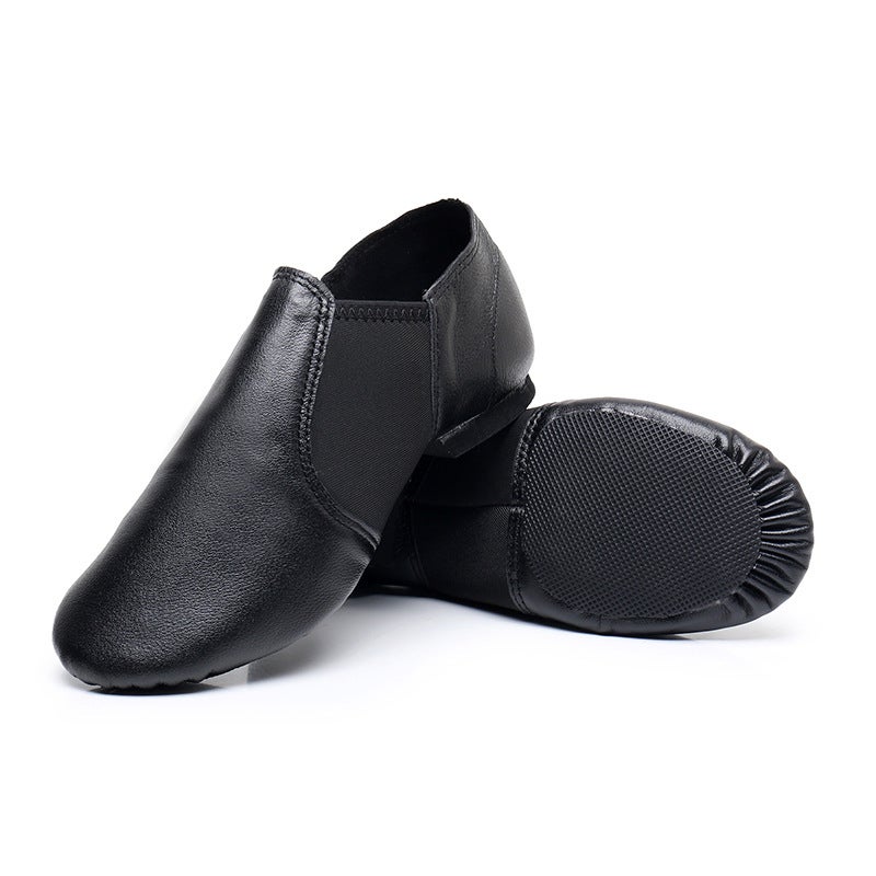 Genuine Leather Jazz Dance Shoes for Women - Ballet, Folk & Chinese Dance with Soft Soles and  Heels