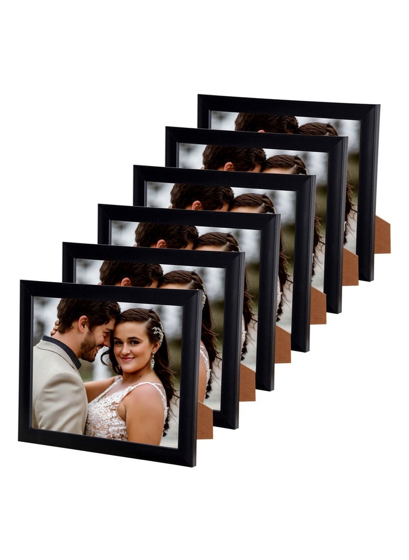 ارت - براويز صور مودرن عدد 6 برواز اسود ( مقاس 20x25 سم ) - لمسة فنية لديكور البيت والمكتب -(ستاند او حائط) - Image 1