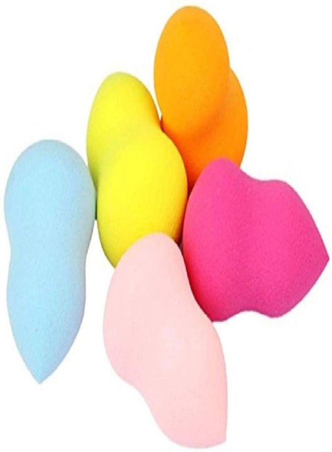 Shopfleet Makeup Beauty Foundation Cream Powder Blender Sponge set (Pack of 5) - Image 1