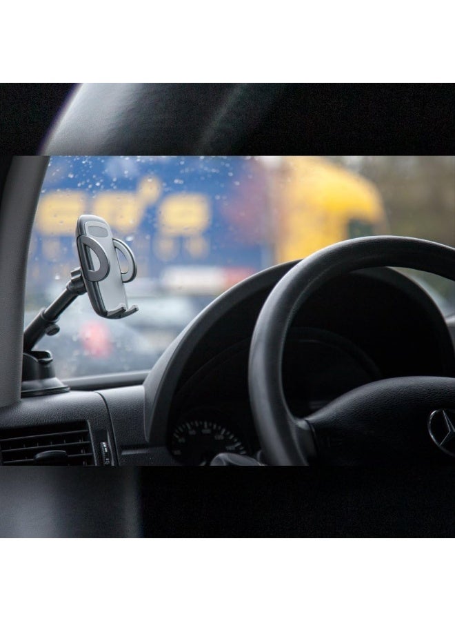 Securely Mount Your Phone Anywhere in Your Car with the Telescopic Dashboard Holder - Image 2