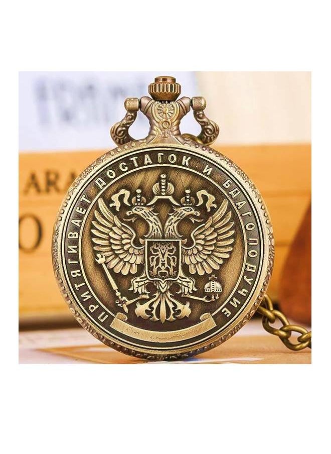 YASH - Yash Vintage Look One Million Rubel Quartz Pocket Watch - Image 1
