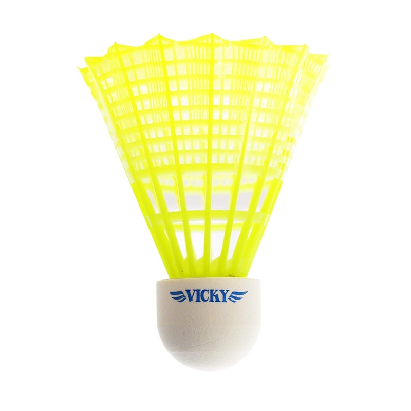 VICKY Bird Plus Badminton Shuttlecock Synthetic (Pack of 6, Multicolor) - Image 2