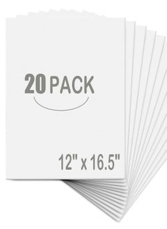 20-Pack White Foam Boards 12" x 16.5", 5mm Thick | A3 Polystyrene Foam Core Sheets for Art, Crafts, Baking, Presentations, Weddings, School Projects & Displays - pzsku/Z760FD96D9CC82A3F3445Z/45/_/1736689554/b3295d89-9bbe-46e6-a61b-45f7af541bab