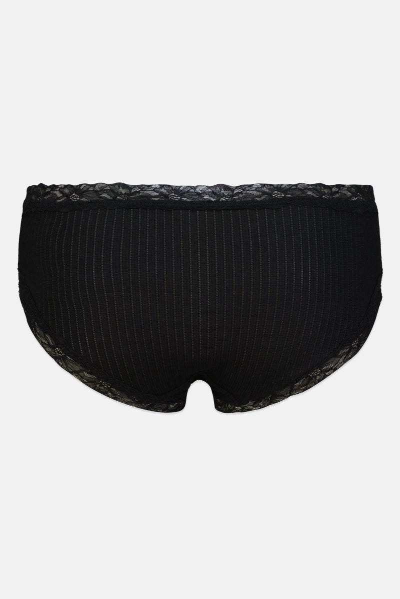 Kensie Women 5 Pieces Ribbed Hipster Panties, Multicolor - Image 5