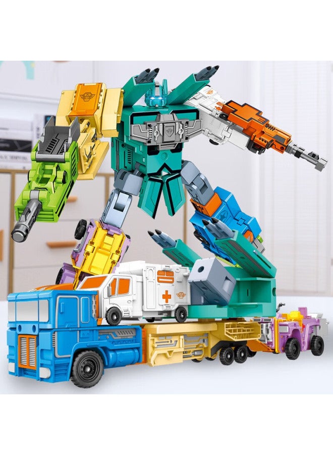 TEMI Tangmi Children's Digital Transforming Robot Toy, Transformers Car Toy, Boys' Holiday And Birthday Gift - Image 1