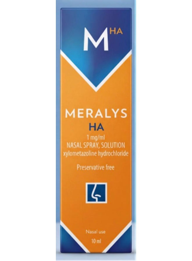 Ha 1Mg/ml Nasal Spray 10ml