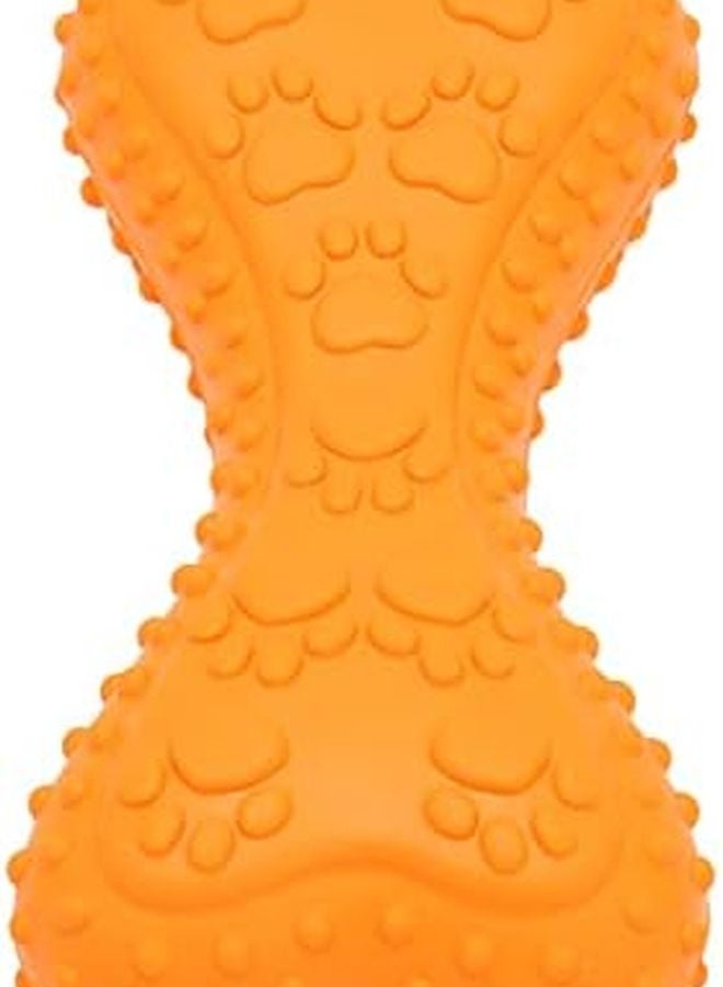 لعبة كلب عظمية صريرية لتنظيف الأسنان مضغ حيوان أليف تفاعلي - Image 3