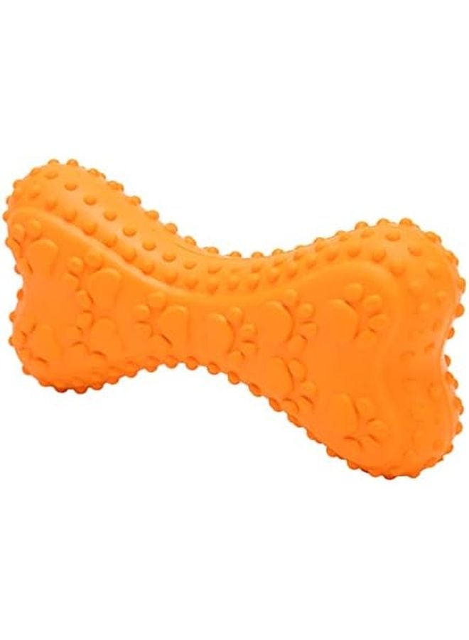 لعبة كلب عظمية صريرية لتنظيف الأسنان مضغ حيوان أليف تفاعلي - Image 2