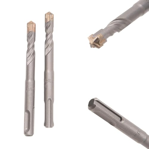 TAPARIA 10mm Cross Point Tip SDS Plus Hammer Drill Bit for Concrete/Masonry Drilling (HDC 10110, 10x50x110 mm, Pack of 2)-Home, DIY, Professional, Construction, Brick, Wall-Drilling - Image 1