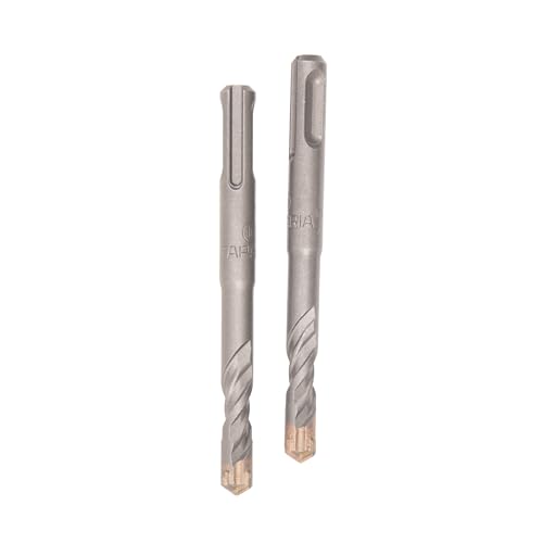 TAPARIA 10mm Cross Point Tip SDS Plus Hammer Drill Bit for Concrete/Masonry Drilling (HDC 10110, 10x50x110 mm, Pack of 2)-Home, DIY, Professional, Construction, Brick, Wall-Drilling - Image 4