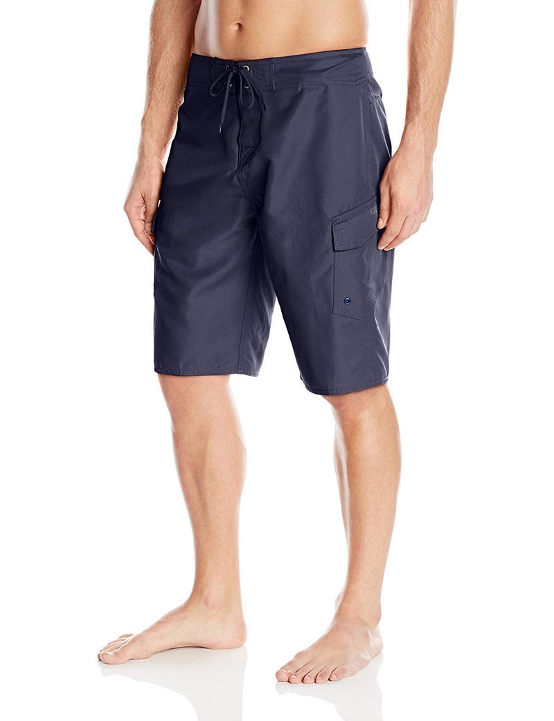 Quiksilver Men's Standard Manic 22 Inch Length Cargo Pocket Boardshort Swim Trunk, Navy Blazer, 29 - Image 4