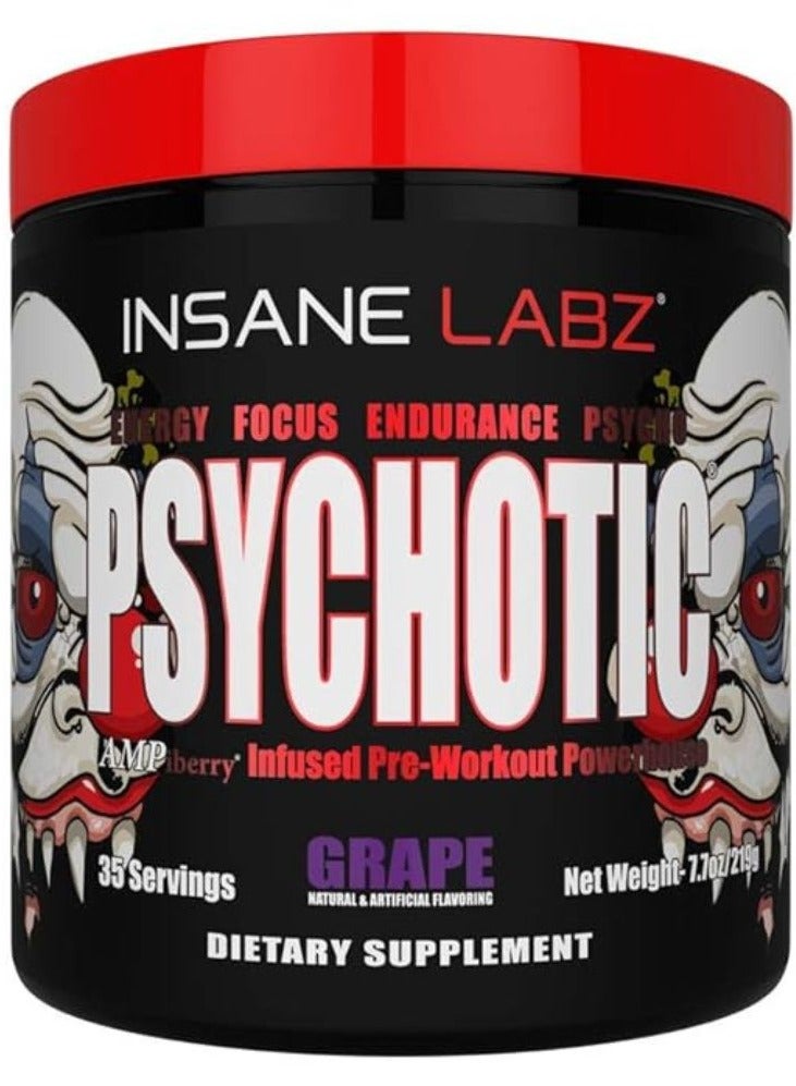 إنساني لابز سايكوتيك، نكهة العنب، ٣٥ حصة