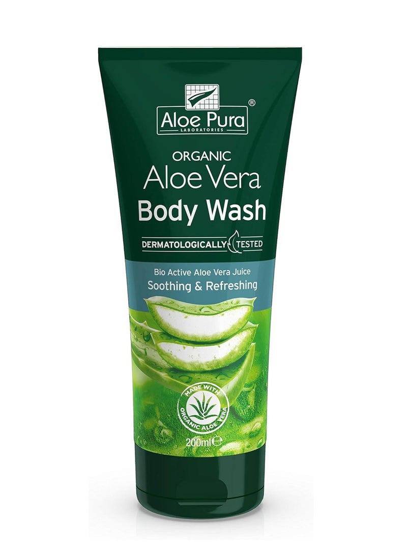 Aloe Pura Aloe Pura Organic Aloevera Body Wash 200ml