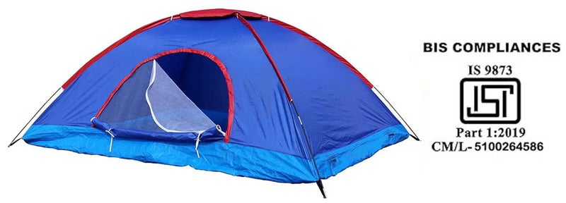 Homecute Outdoor 2 Person Camping Tent Blue - Image 2