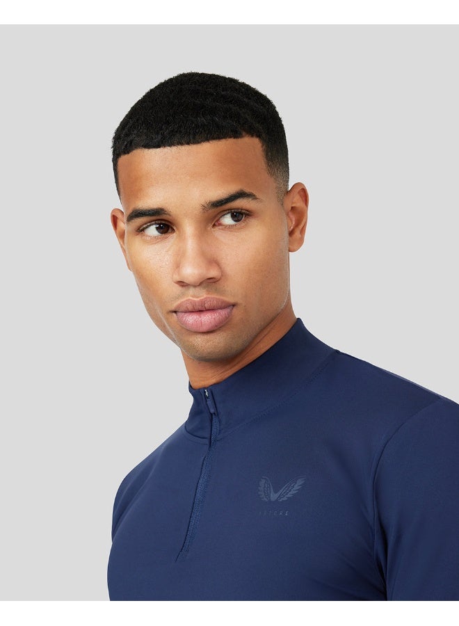 CASTORE Navy Metatek 1/4 Zip - Image 4