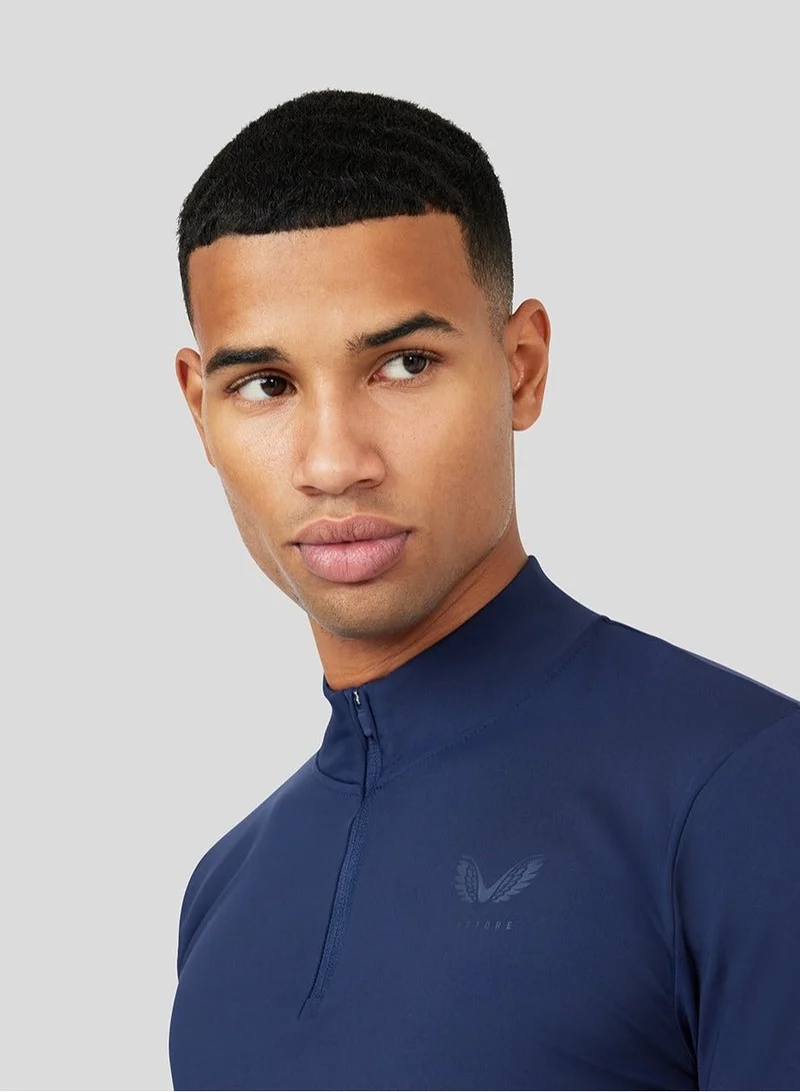 CASTORE Navy Metatek 1/4 Zip