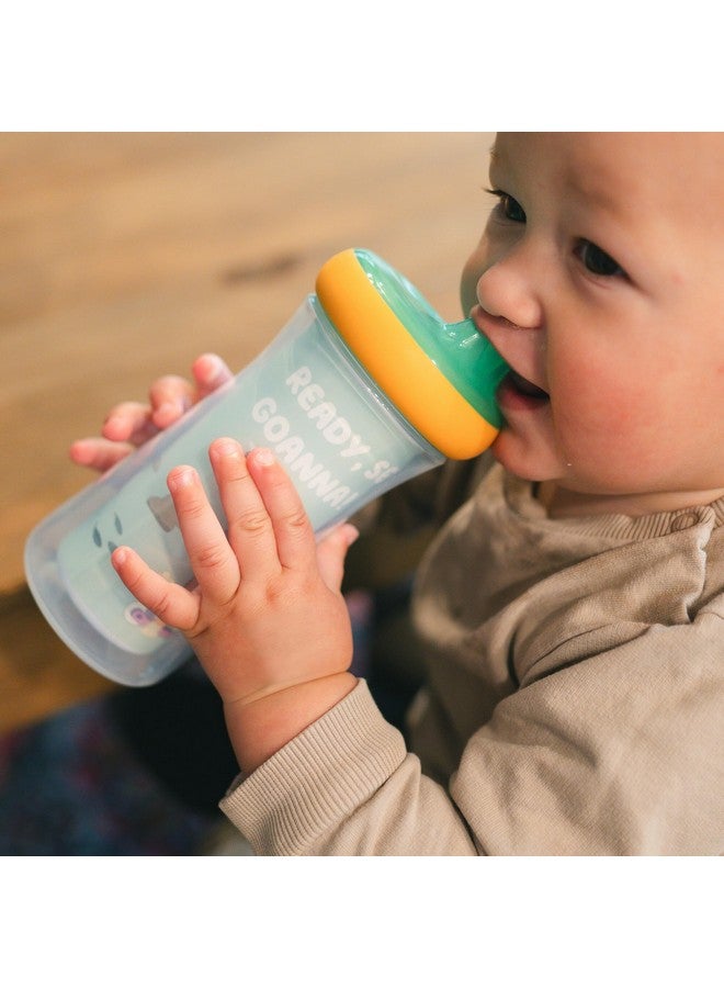 The First Years Bluey Insulated Sippy Cups - Dishwasher Safe Spill Proof Toddler Cups - Ages 12 Months and Up - 9 Ounces - 2 Count - Image 5