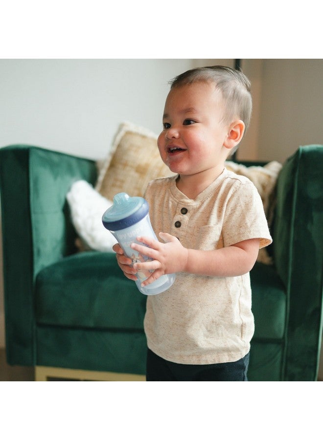 The First Years Bluey Insulated Sippy Cups - Dishwasher Safe Spill Proof Toddler Cups - Ages 12 Months and Up - 9 Ounces - 2 Count - Image 4
