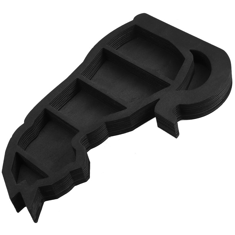 Halloween Cat Shape Wall Shelf Crystal Stone Display Holder Wall Mounting Storage Rack - Image 1