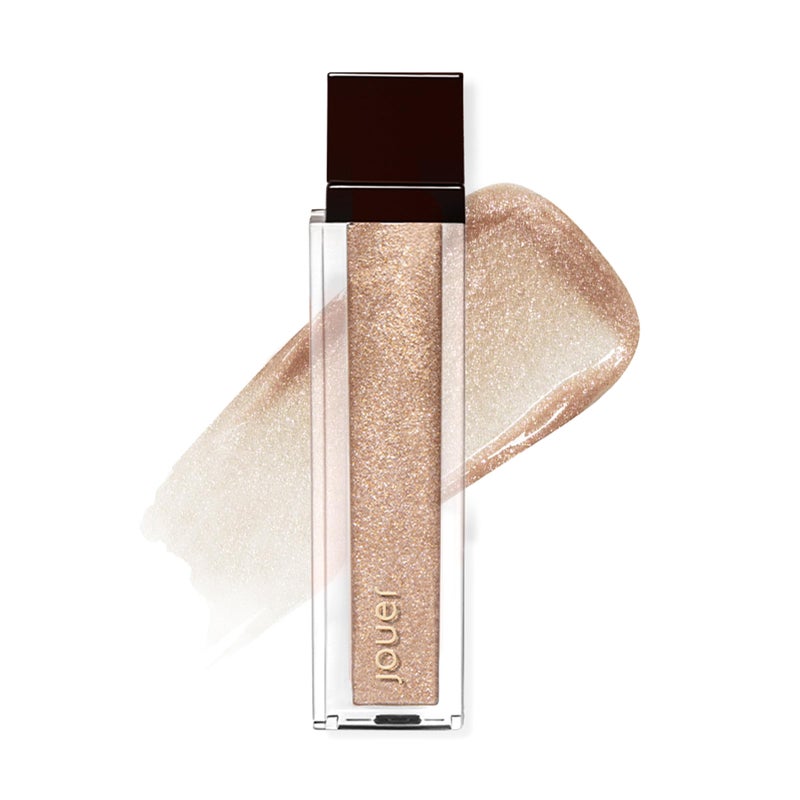 Jouer Long Wear Lip Topper  Lip Gloss  Moisturize  Nourish Lips  NonStick Shimmer  Skin Protecting Formula  Vanilla Flavor  Paraben Gluten  Cruelty Free Vegan Friendly
