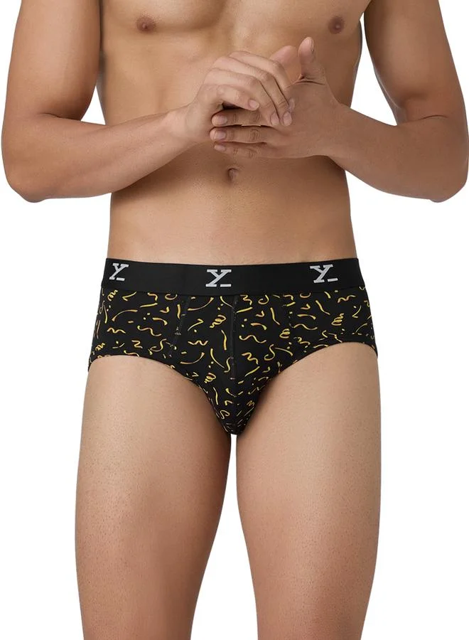 اكس واي اكس اكس سراويل داخلية قطنية فائقة التمشيط مطبوعة