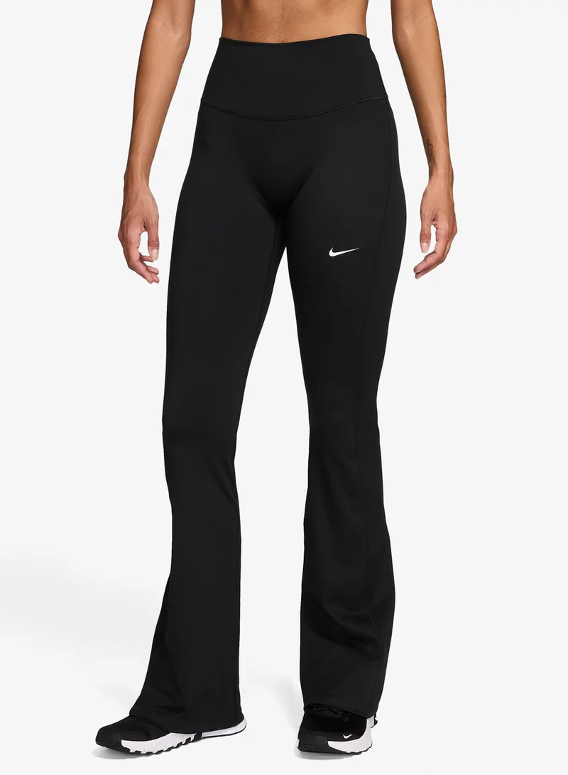 Nike One Dri-Fit High-Rise Flared Tights With Inner Seam