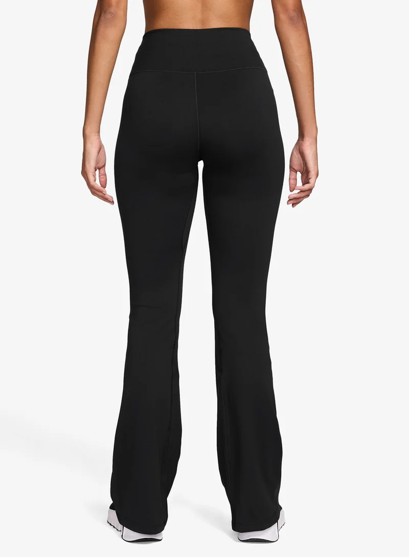 Nike One Dri-Fit High-Rise Flared Tights With Inner Seam