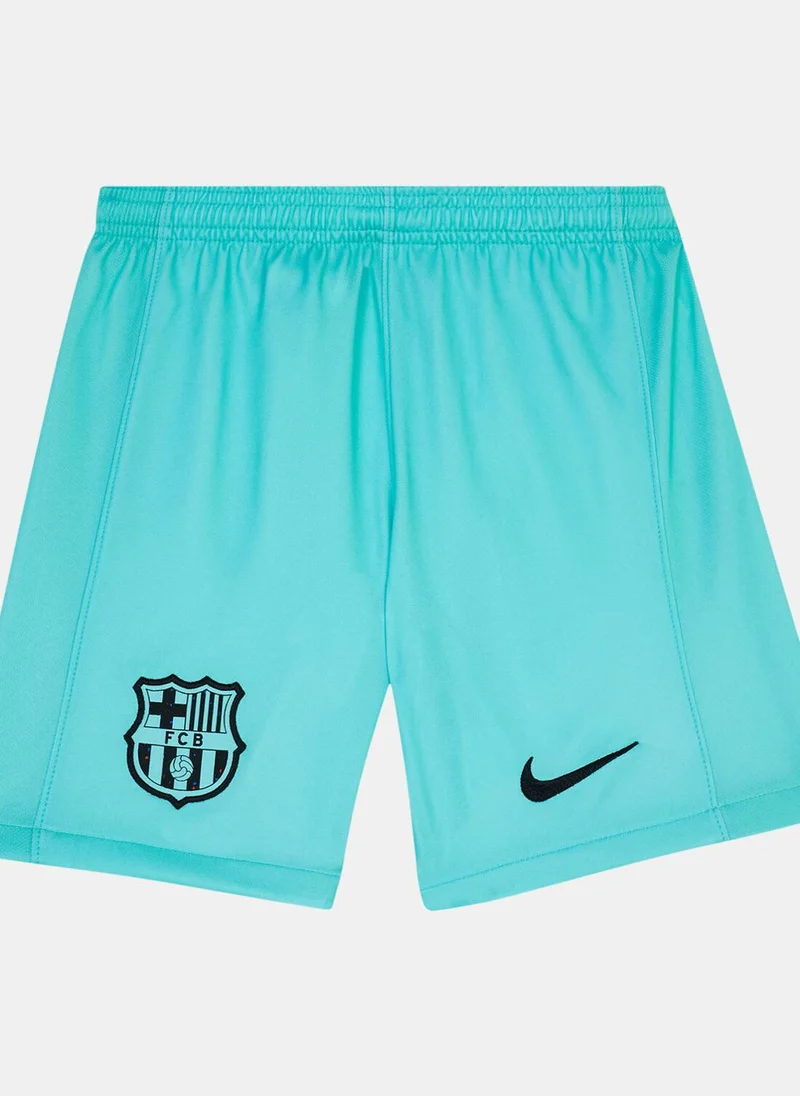 Nike Kids' Dri-FIT F.C. Barcelona Stadium 3rd Football Shorts - 2023/24