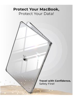 glassology MacBook Air 15 inch 2023 , Model A2941 with M2 Chip, Protective Case Durable Hard Shell Cover for a Perfect Fit and Showcase  - Image 3