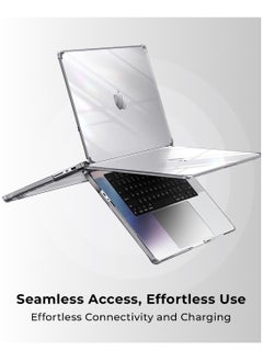 glassology MacBook Air 15 inch 2023 , Model A2941 with M2 Chip, Protective Case Durable Hard Shell Cover for a Perfect Fit and Showcase  - Image 4