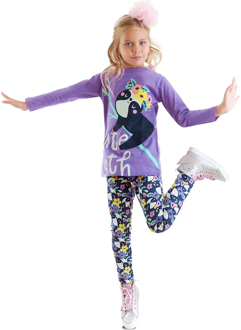 دينوكيدس Sloth Girl Tunic Leggings Set