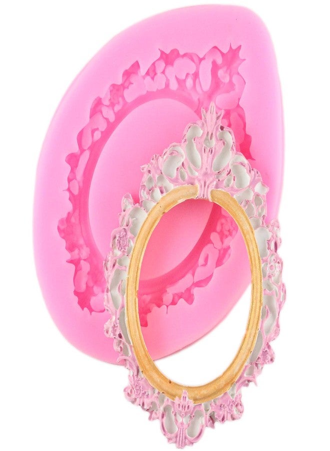 Mujiang Baroque Style Fondant Molds - Curlicues Scroll Lace Photo Frame Silicone Molds Sugarcraft Cake Border Decoration Set Of 4 - Image 5