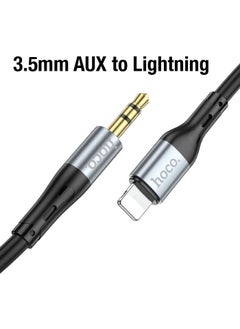 Polham 1 Meter iPhone Lightning to 3.5mm Aux Audio Audio Transfer Cable, Compatible with iPhone 11,12,13,14  - Image 2
