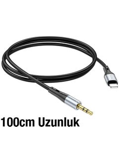 Polham 1 Meter iPhone Lightning to 3.5mm Aux Audio Audio Transfer Cable, Compatible with iPhone 11,12,13,14  - Image 3