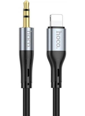 Polham 1 Meter iPhone Lightning to 3.5mm Aux Audio Audio Transfer Cable, Compatible with iPhone 11,12,13,14  - Image 1