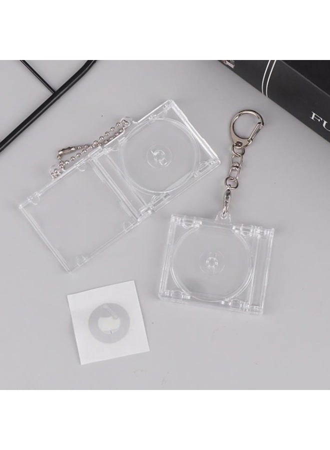Meokro 3pcs Mini NFC Functional CD Disc Case Key Chain Peripheral Commemorative Album Key Holder for DIY Backpack Pendant ﻿ - Image 3