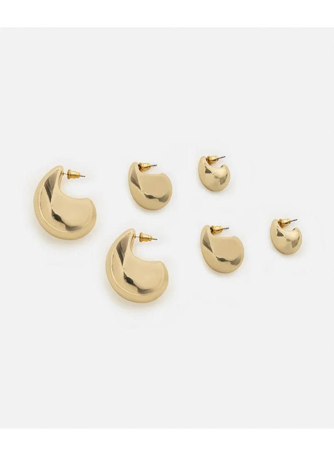 Triple Earrings Set